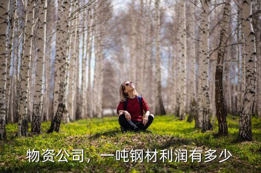 物資公司，一噸鋼材利潤(rùn)有多少