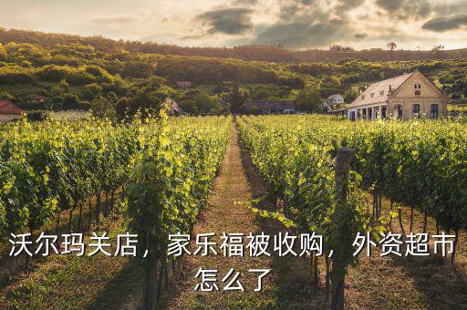 沃爾瑪關(guān)店，家樂福被收購，外資超市怎么了