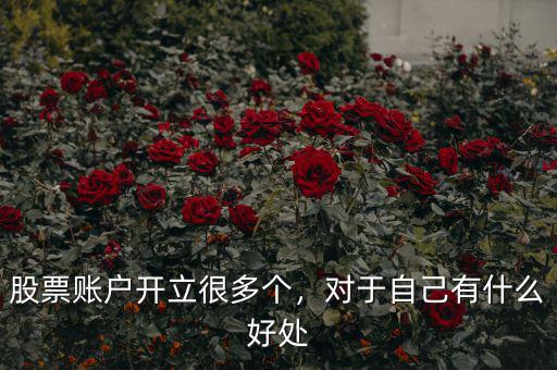 股票賬戶開立很多個，對于自己有什么好處