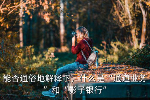 能否通俗地解釋下，什么是“通道業(yè)務(wù)”和“影子銀行”