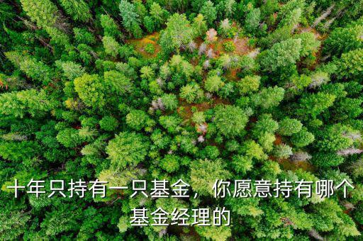 十年只持有一只基金，你愿意持有哪個基金經(jīng)理的