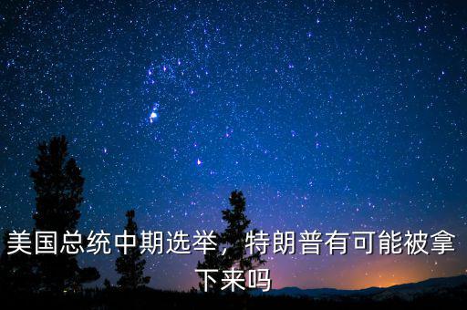 美國總統中期選舉，特朗普有可能被拿下來嗎