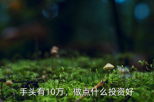 手頭有10萬，做點什么投資好