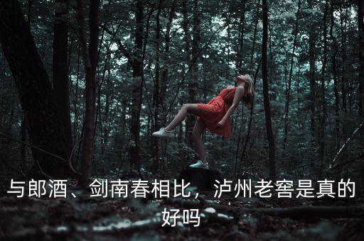 與郎酒、劍南春相比，瀘州老窖是真的好嗎