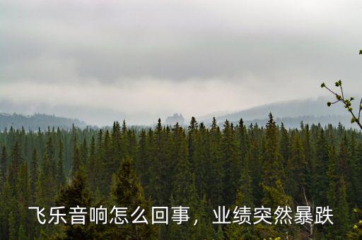 飛樂音響怎么回事，業(yè)績突然暴跌