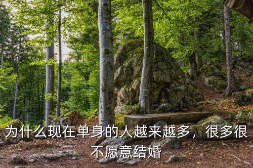 為什么現(xiàn)在單身的人越來(lái)越多，很多很不愿意結(jié)婚