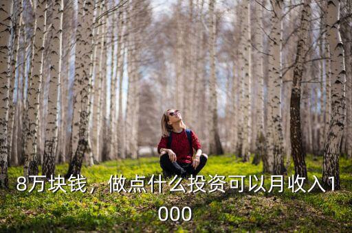8萬塊錢，做點什么投資可以月收入1000