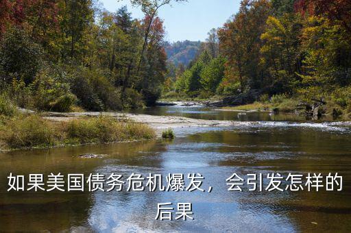 如果美國債務(wù)危機(jī)爆發(fā)，會引發(fā)怎樣的后果