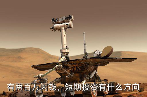 有兩百萬閑錢，短期投資有什么方向