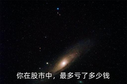 你在股市中，最多虧了多少錢(qián)