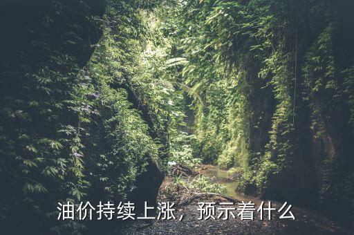 油價(jià)持續(xù)上漲，預(yù)示著什么