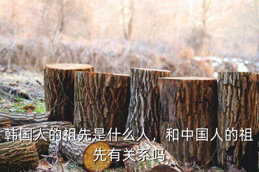 韓國人的祖先是什么人，和中國人的祖先有關(guān)系嗎