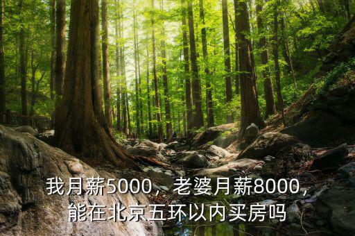 我月薪5000，老婆月薪8000，能在北京五環(huán)以內(nèi)買房嗎
