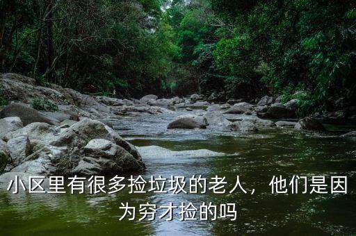 小區(qū)里有很多撿垃圾的老人，他們是因為窮才撿的嗎