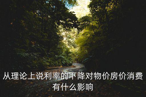 從理論上說利率的下降對物價房價消費(fèi)有什么影響