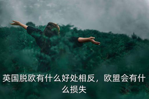 英國脫歐有什么好處相反，歐盟會(huì)有什么損失