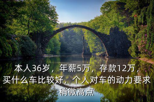 本人36歲，年薪5萬(wàn)，存款12萬(wàn)，買(mǎi)什么車(chē)比較好，個(gè)人對(duì)車(chē)的動(dòng)力要求稍微高點(diǎn)