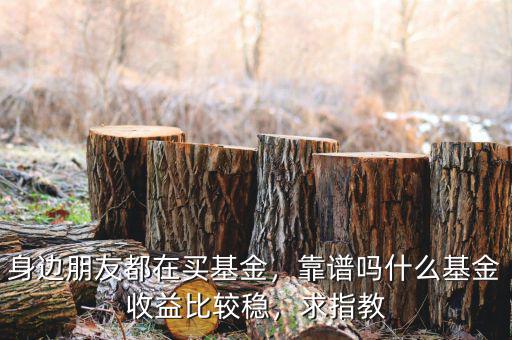 身邊朋友都在買基金，靠譜嗎什么基金收益比較穩(wěn)，求指教
