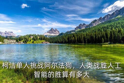 柯潔單人挑戰(zhàn)阿爾法狗，人類戰(zhàn)勝人工智能的勝算有多大
