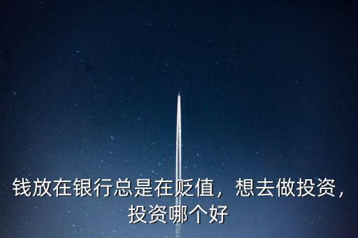 錢放在銀行總是在貶值，想去做投資，投資哪個(gè)好