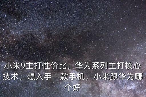 小米主打什么,如果小米一開(kāi)始就主打高端機(jī)