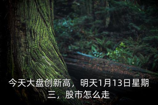今天大盤(pán)創(chuàng)新高，明天1月13日星期三，股市怎么走