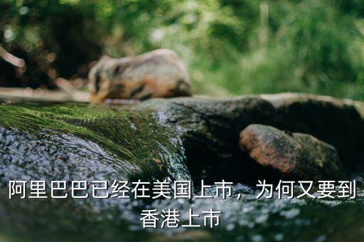 阿里巴巴已經(jīng)在美國上市，為何又要到香港上市
