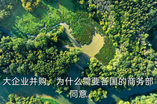 大企業(yè)并購(gòu)，為什么需要各國(guó)的商務(wù)部同意