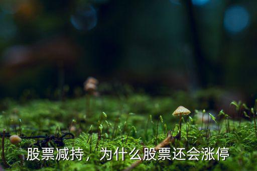 股票減持，為什么股票還會(huì)漲停