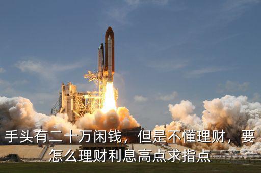 手頭有二十萬閑錢，但是不懂理財(cái)，要怎么理財(cái)利息高點(diǎn)求指點(diǎn)