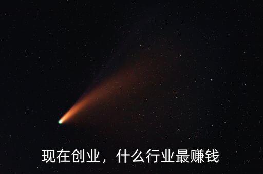 現(xiàn)在創(chuàng)業(yè)，什么行業(yè)最賺錢(qián)