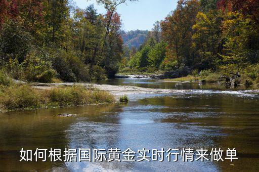 如何根據國際黃金實時行情來做單