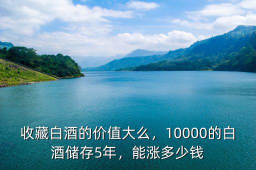 收藏白酒的價值大么，10000的白酒儲存5年，能漲多少錢