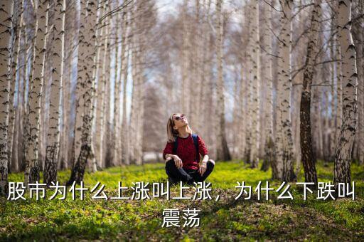 股市為什么上漲叫上漲，為什么下跌叫震蕩