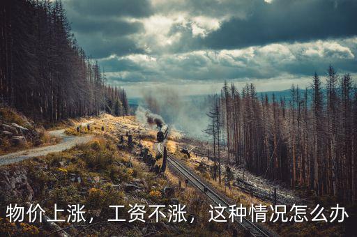 物價(jià)上漲，工資不漲，這種情況怎么辦