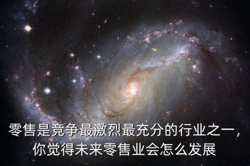 零售是競爭最激烈最充分的行業(yè)之一，你覺得未來零售業(yè)會怎么發(fā)展