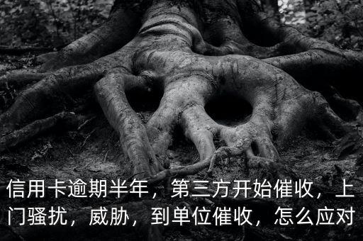 信用卡逾期半年，第三方開始催收，上門騷擾，威脅，到單位催收，怎么應(yīng)對(duì)