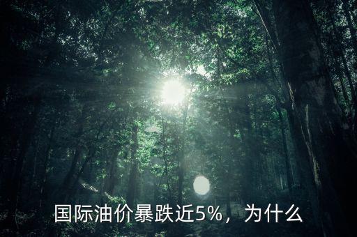 國(guó)際油價(jià)暴跌近5%，為什么