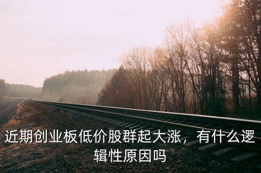 近期創(chuàng)業(yè)板低價(jià)股群起大漲，有什么邏輯性原因嗎