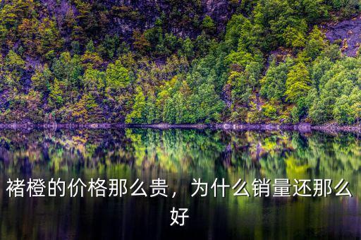 褚橙的價(jià)格那么貴，為什么銷量還那么好