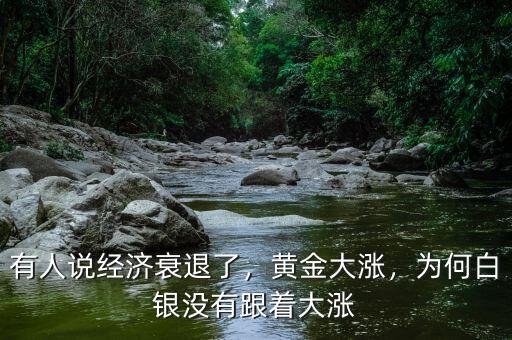 有人說(shuō)經(jīng)濟(jì)衰退了，黃金大漲，為何白銀沒(méi)有跟著大漲