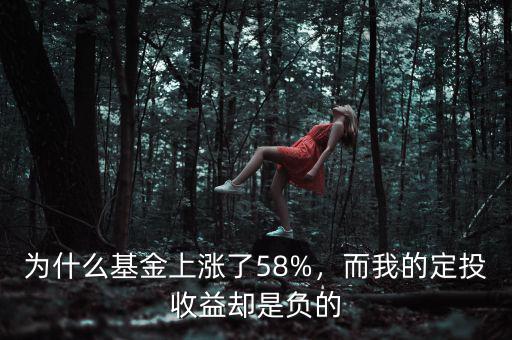 為什么基金上漲了58%，而我的定投收益卻是負(fù)的