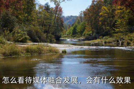怎么看待媒體融合發(fā)展，會(huì)有什么效果