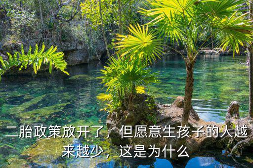 二胎政策放開了，但愿意生孩子的人越來越少，這是為什么