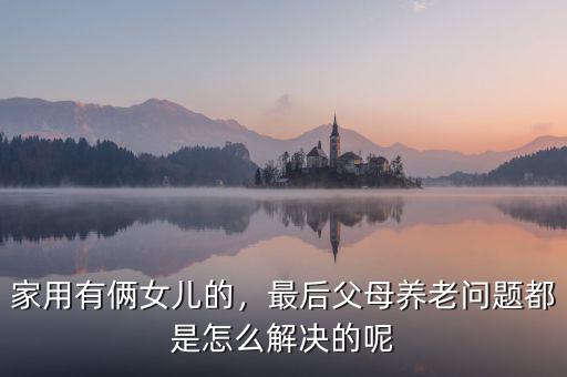 家用有倆女兒的，最后父母養(yǎng)老問題都是怎么解決的呢