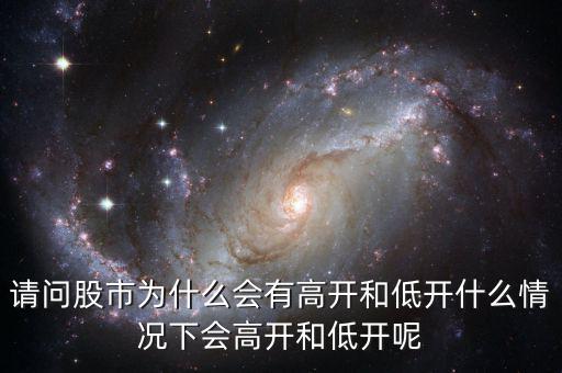 什么叫高開(kāi)低開(kāi),期貨高開(kāi)與低開(kāi)預(yù)示著什么