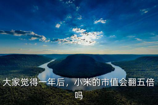 大家覺得一年后，小米的市值會翻五倍嗎