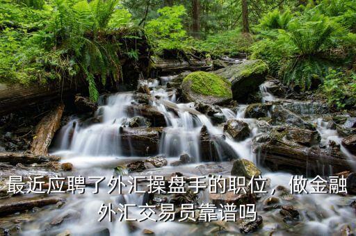 最近應(yīng)聘了外匯操盤手的職位，做金融外匯交易員靠譜嗎