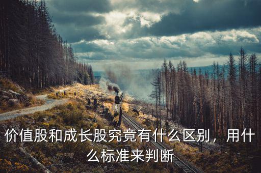 價(jià)值股和成長(zhǎng)股究竟有什么區(qū)別，用什么標(biāo)準(zhǔn)來(lái)判斷