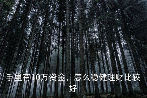 手里有10萬(wàn)資金，怎么穩(wěn)健理財(cái)比較好